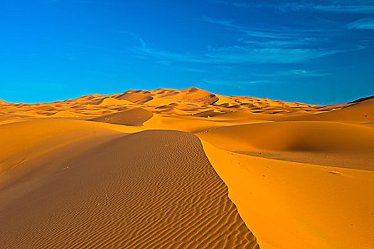 沙丘,却比沙丘,沙漠,沙子,撒哈拉沙漠,南方,摩洛哥,非洲