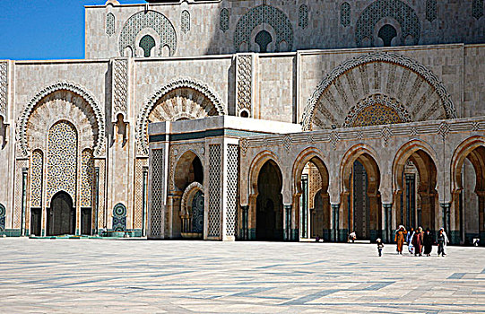 非洲,北非,摩洛哥,卡萨布兰卡,哈桑二世清真寺