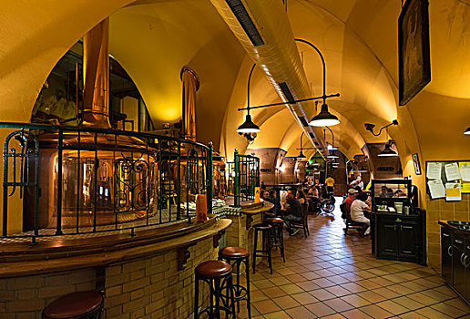 酒厂,地窖,纽伦堡,中间,弗兰克尼亚,巴伐利亚,德国,欧洲