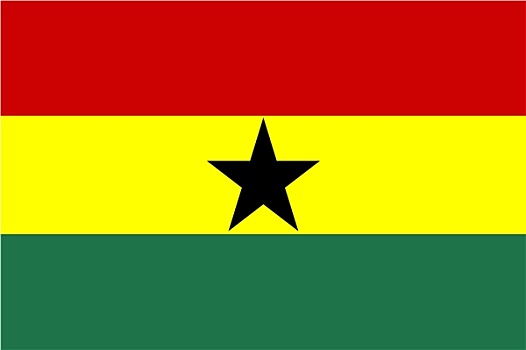 加纳,旗帜