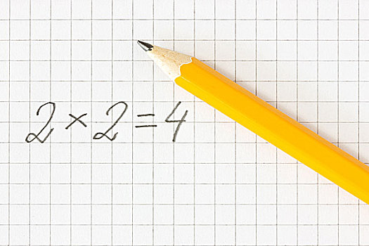 数学,程式,铅笔,纸