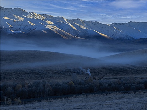 风景,中国,喀纳斯禾木