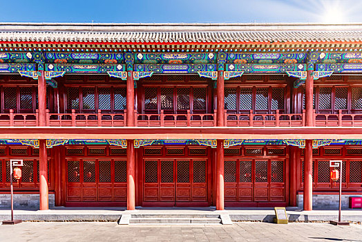 北京圆明园正觉寺的藏经阁