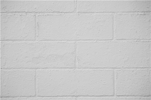 砖墙,涂绘,白色