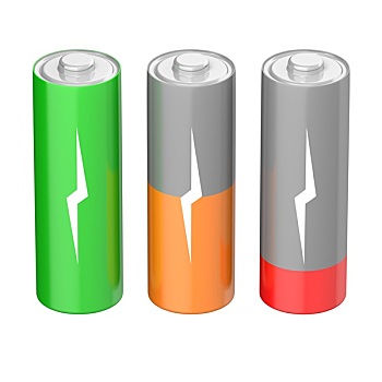 电池,充电,象征