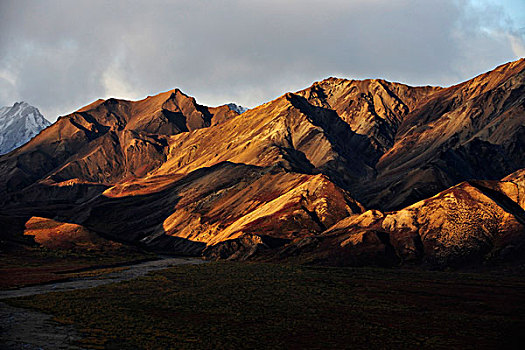 阿拉斯加山脉,德纳里峰国家公园,阿拉斯加