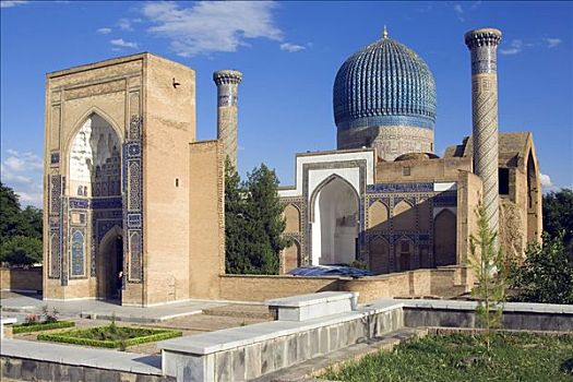 古尔-艾米尔陵,撒马尔罕,世界遗产,乌兹别克斯坦