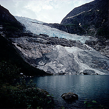 冰河,湖