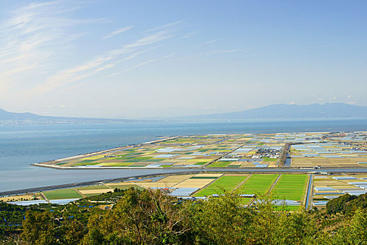 陆地,海洋,熊本,日本