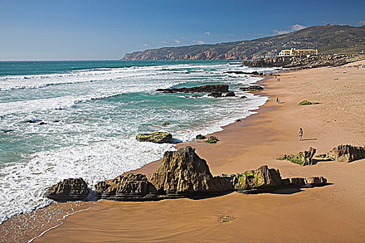 海岸,海滩,葡萄牙