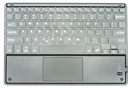 键盘,隔绝,白色