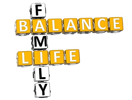 平衡,生活,家庭,填字游戏