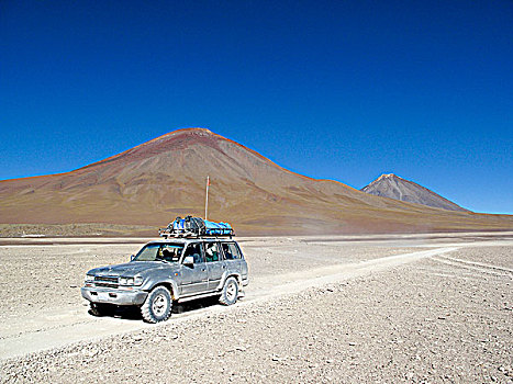 玻利维亚,高原,四驱车