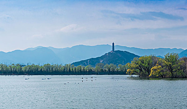 北京市玉泉山景观