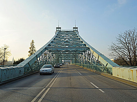 桥,德累斯顿,萨克森,德国,欧洲