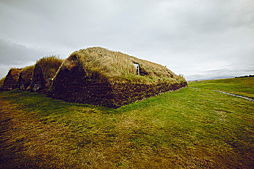 草皮,房子,冰岛