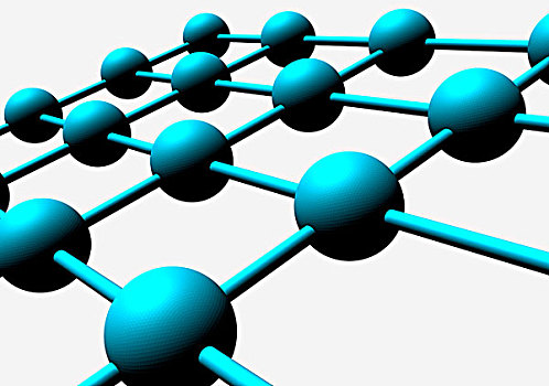 数码,电脑制图,分子结构,网