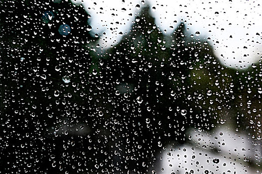 雨滴,窗户,窗格,德国,欧洲
