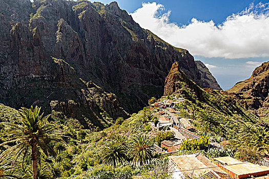 山村,特内里费岛,加纳利群岛,西班牙,欧洲