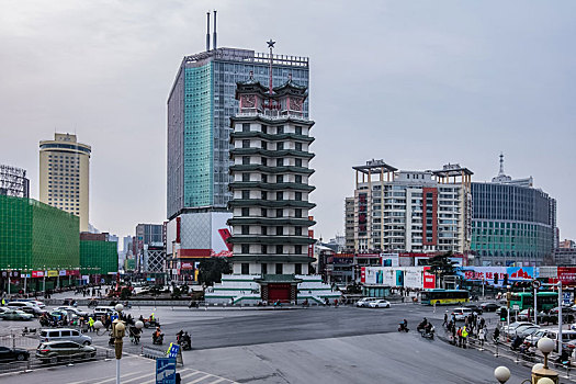 河南省郑州市都市建筑景观