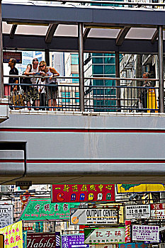 游客,旅游,中心,香港