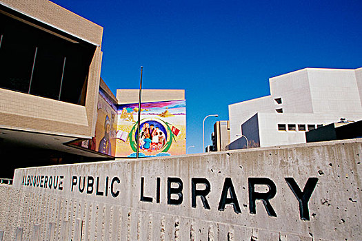 阿布奎基,公共图书馆,新墨西哥,美国