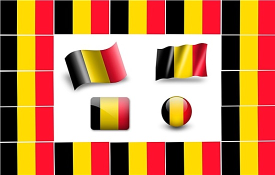 旗帜,比利时,象征