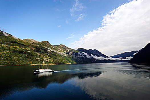 峡湾,风景,挪威,斯堪的纳维亚,北欧,欧洲
