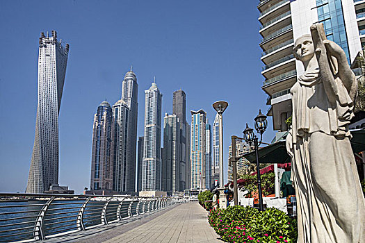 散步场所,港口,迪拜