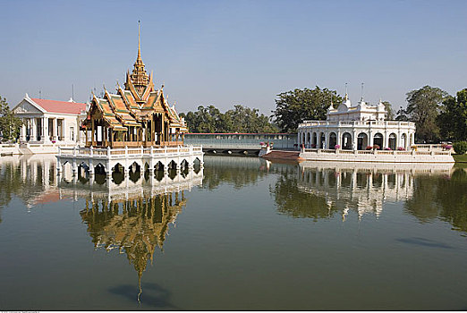 宫殿,大城府,泰国