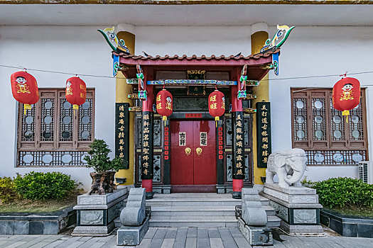 福建省福州市封玉齊天府園林建筑景觀