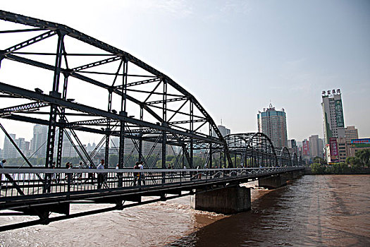 兰州黄河中山桥铁桥