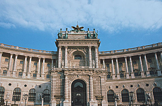 建筑,宫殿,霍夫堡,维也纳,奥地利