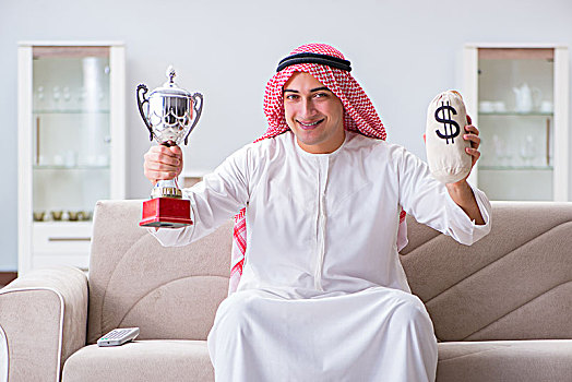 阿拉伯人,奖,钱,沙发