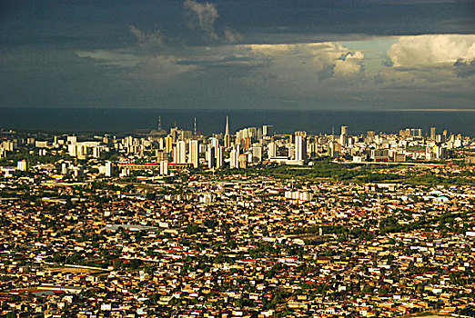 brazil,pernambuco,recife,citiscape,from,the,airplane