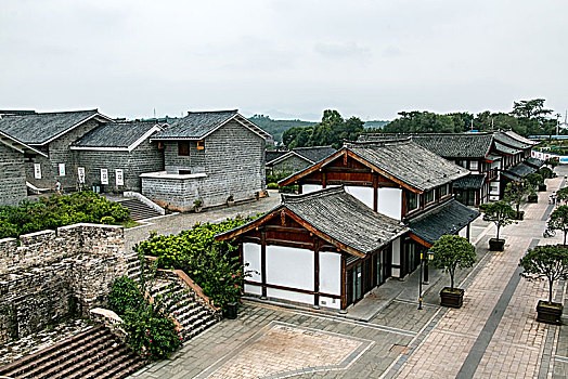 江西省赣州市客家民宅古建筑群建筑景观