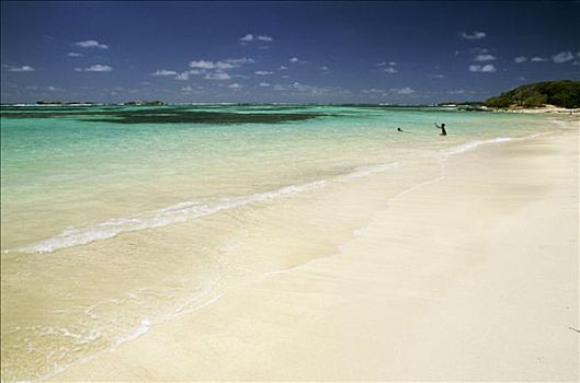 西印度群岛,马提尼克岛,帽,海滩