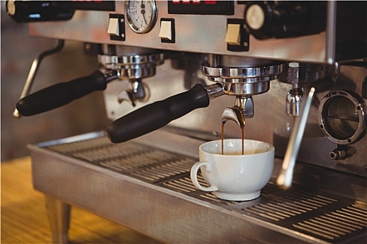 机器,制作,一杯咖啡
