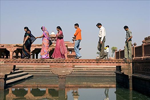 水池,胜利宫,北方邦,地区,印度