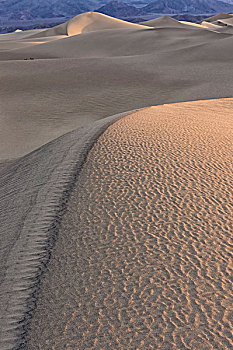 沙丘,死谷,加利福尼亚