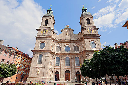 大教堂,因斯布鲁克,提洛尔,奥地利,欧洲