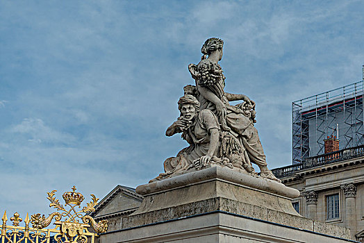 法国凡尔赛宫丰收女神雕像