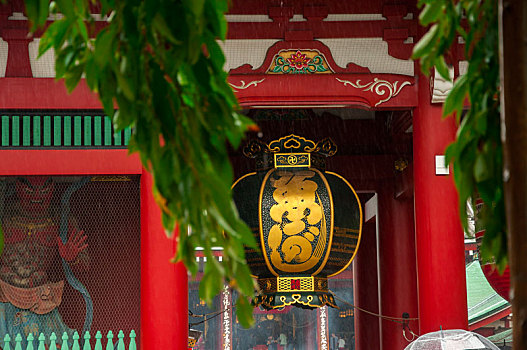 日本,东京,著名的历史建筑,金龙山浅草寺