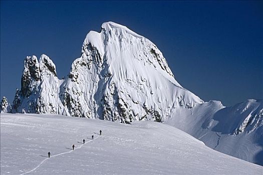 越野滑雪,朱诺冰原,景色