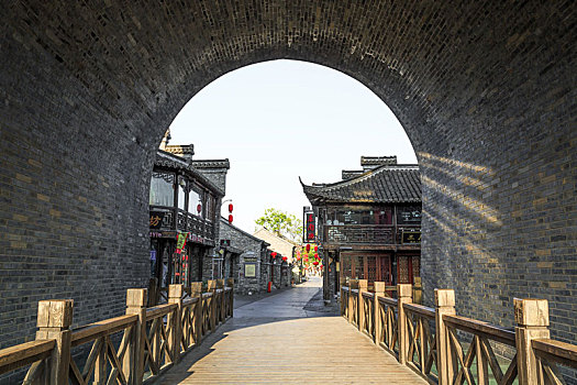 中国江苏省扬州东关街历史文化街区