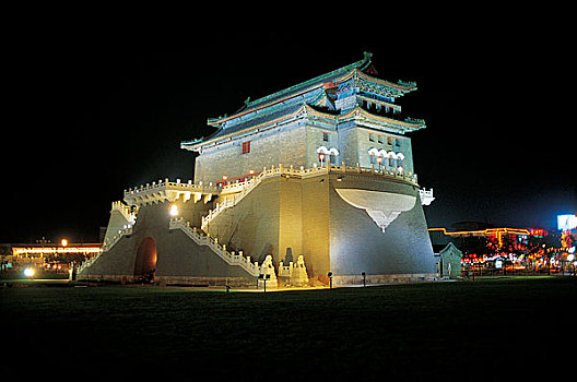 北京前门夜景