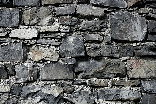 老式,低劣,老,灰色,石墙,砖石建筑