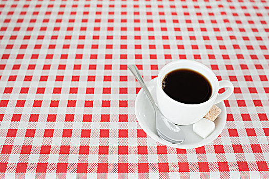 咖啡,桌布