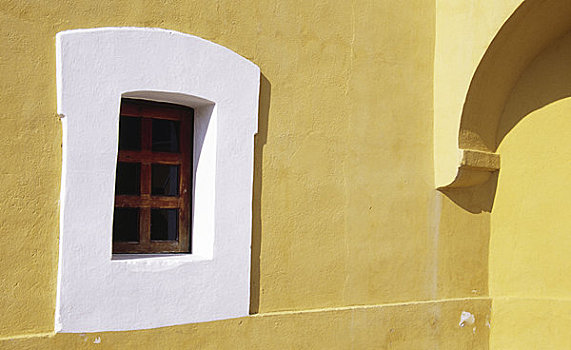 窗户,堡垒,圣地亚哥,阿卡普尔科,墨西哥