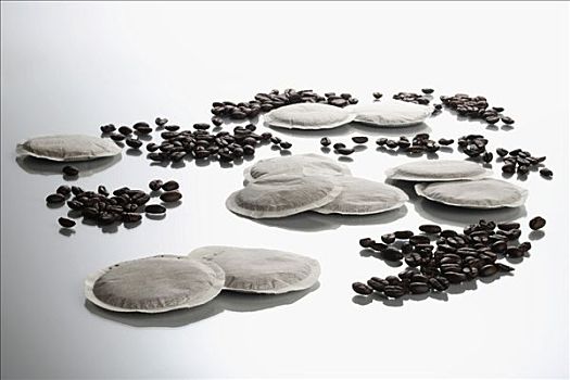 咖啡豆,垫